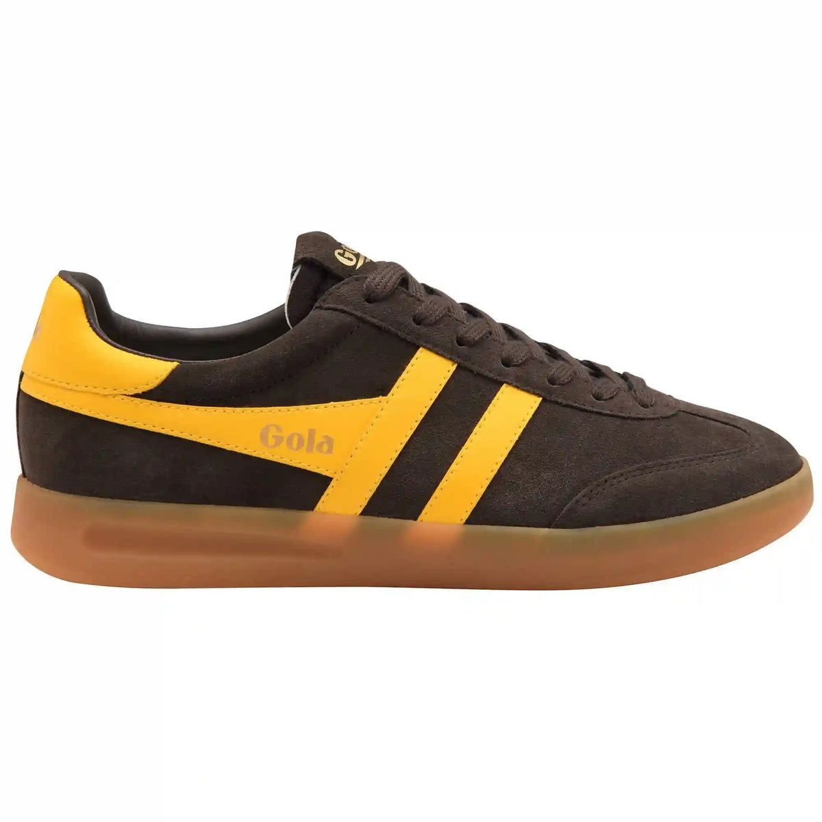 Gola Classics Men's Cyclone Sneakers - Mocha/Sun/Mocha/Gum