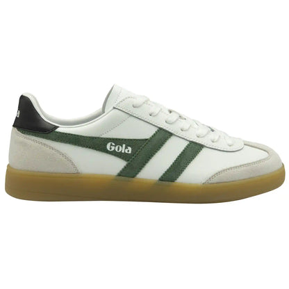 Gola Classics Men's Viper Leather Sneakers - White/Evergreen/Black/Gum