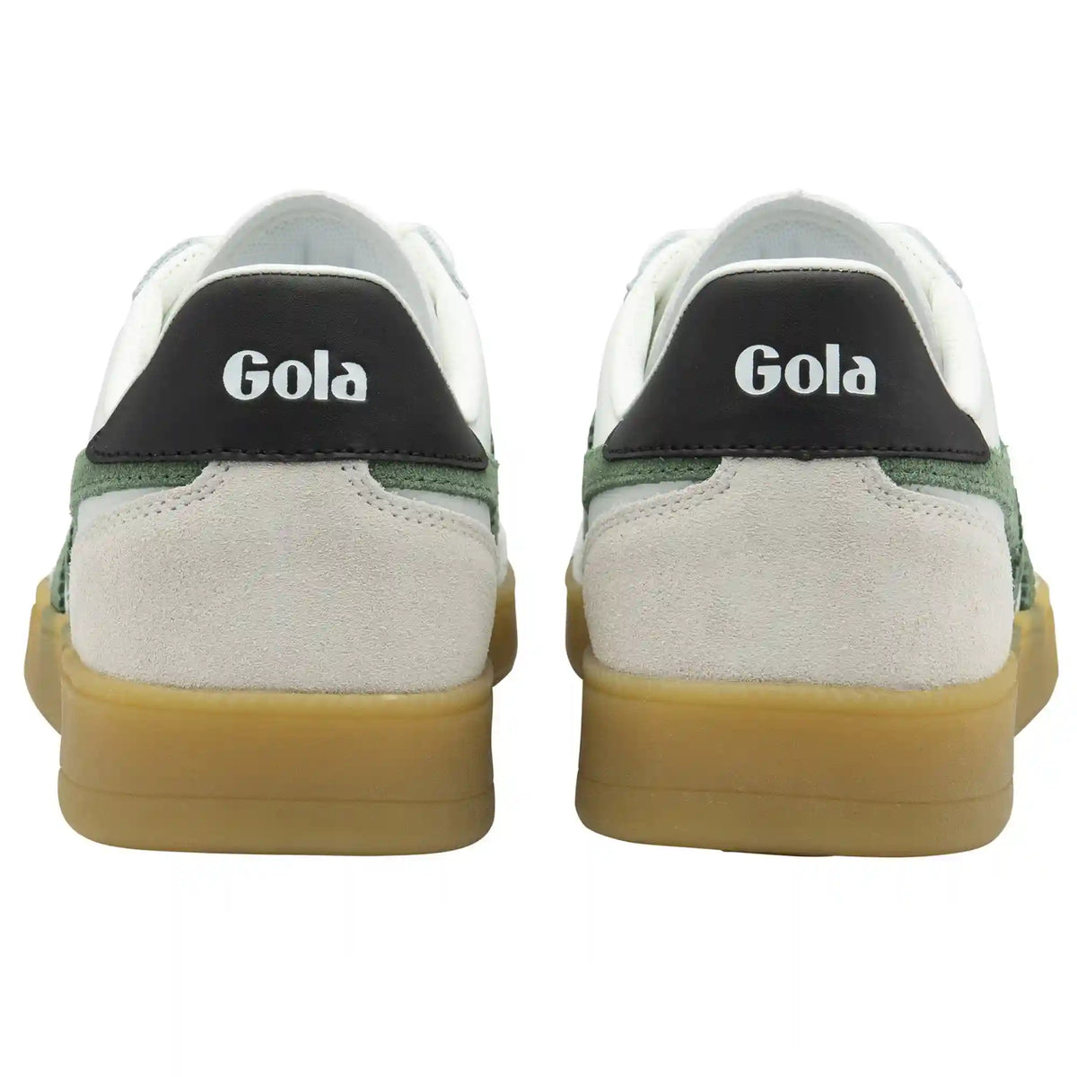 Gola Classics Men's Viper Leather Sneakers - White/Evergreen/Black/Gum