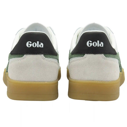 Gola Classics Men's Viper Leather Sneakers - White/Evergreen/Black/Gum