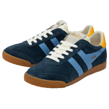 Gola Classics Women's Elan Sneakers - Navy/Vista Blue/Sun