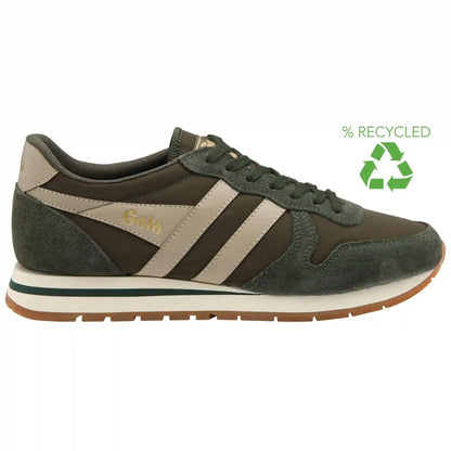 Gola Classics Men's Daytona Chute Sneakers - Dark Khaki/Bone