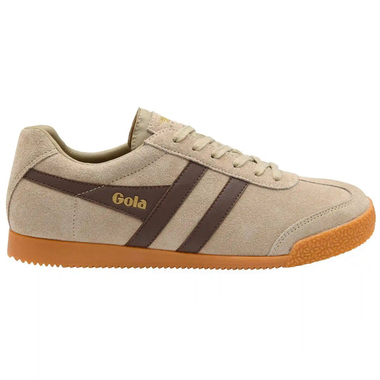 Gola Classics Men's Harrier Suede Sneakers - Cappuccino/Root