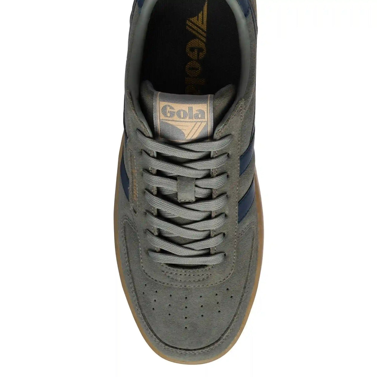 Gola Classics Men's Hawk Suede '86 Sneakers - Conifer/Navy/Gum