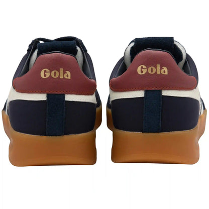 Gola Classics Men's Cyclone Nylon Sneakers - Navy/Off White/Red Ochre/Gum