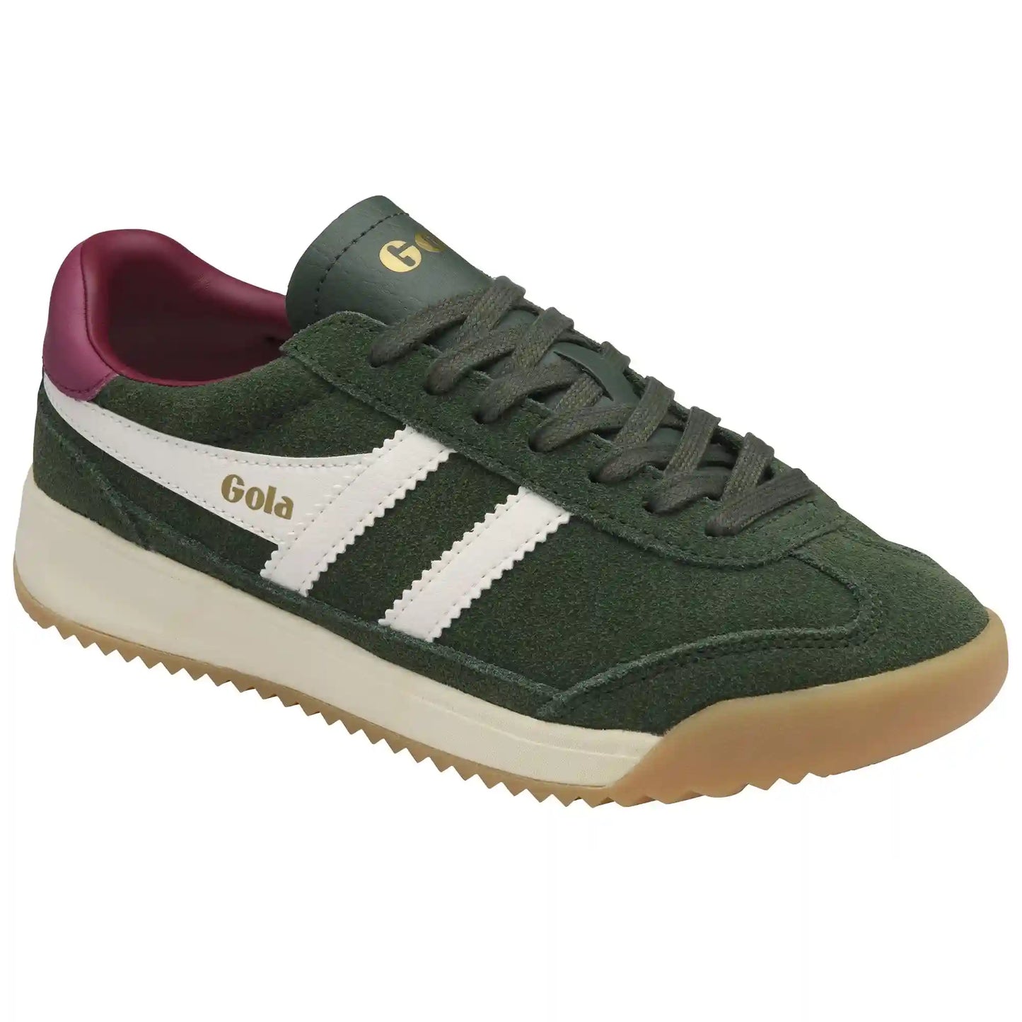 Gola Classics Women's Tornado '88 Sneakers - Evergreen/Off White/Cerise
