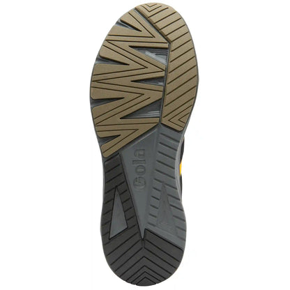 Gola Performance Men's Typhoon Sneakers - Black/Khaki/Sun/Process Blue