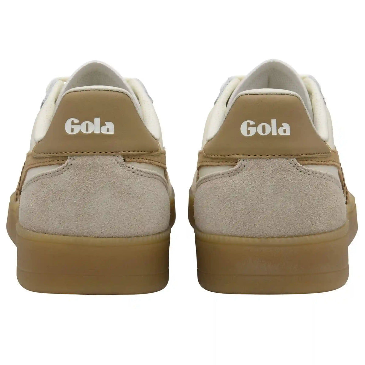 Gola Classics Women's Viper Leather Sneakers - Off White/Bone/Light Caramel/Gum