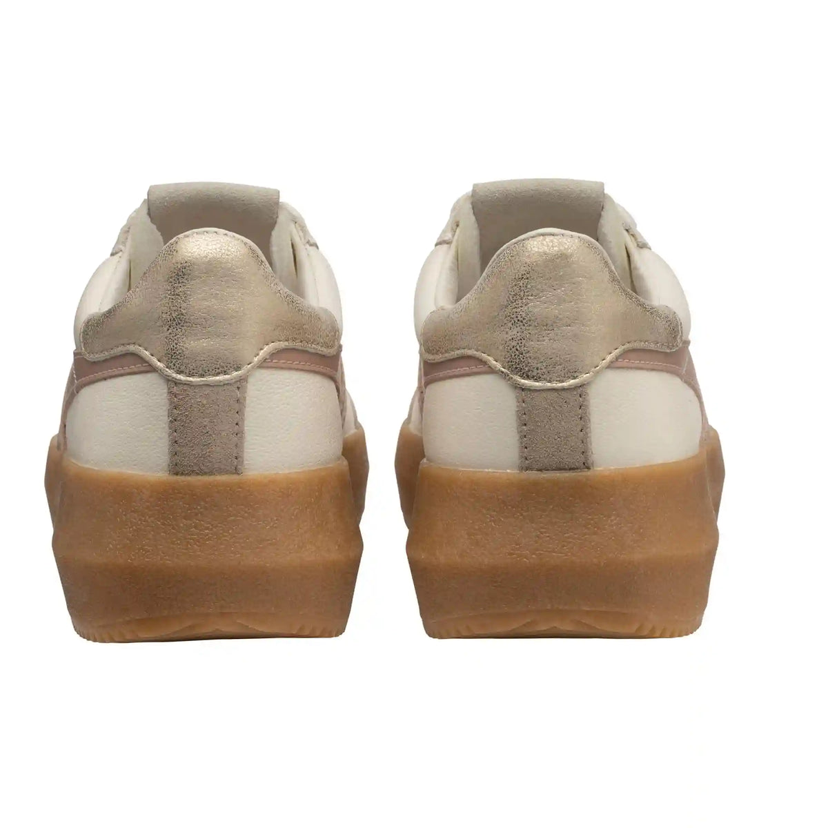 Gola Classics Women's Athena Leather Sneakers - Off White/Bone/Cameo/Gold/Gum
