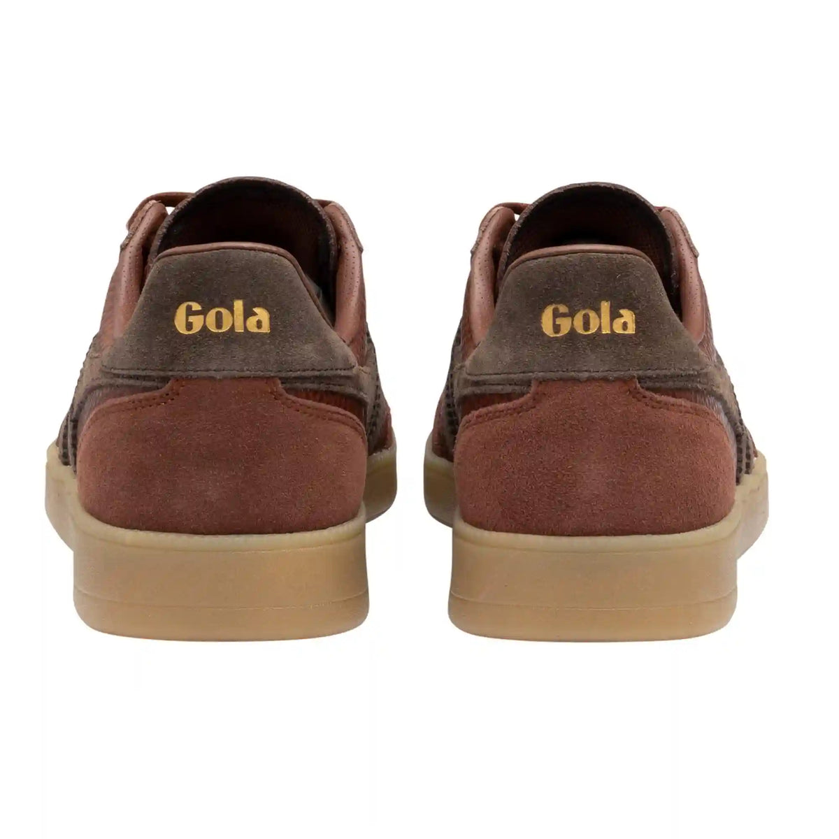 Gola Classics Men's Viper Serra Sneakers - Cognac Pebble/Dark Brown/Gum