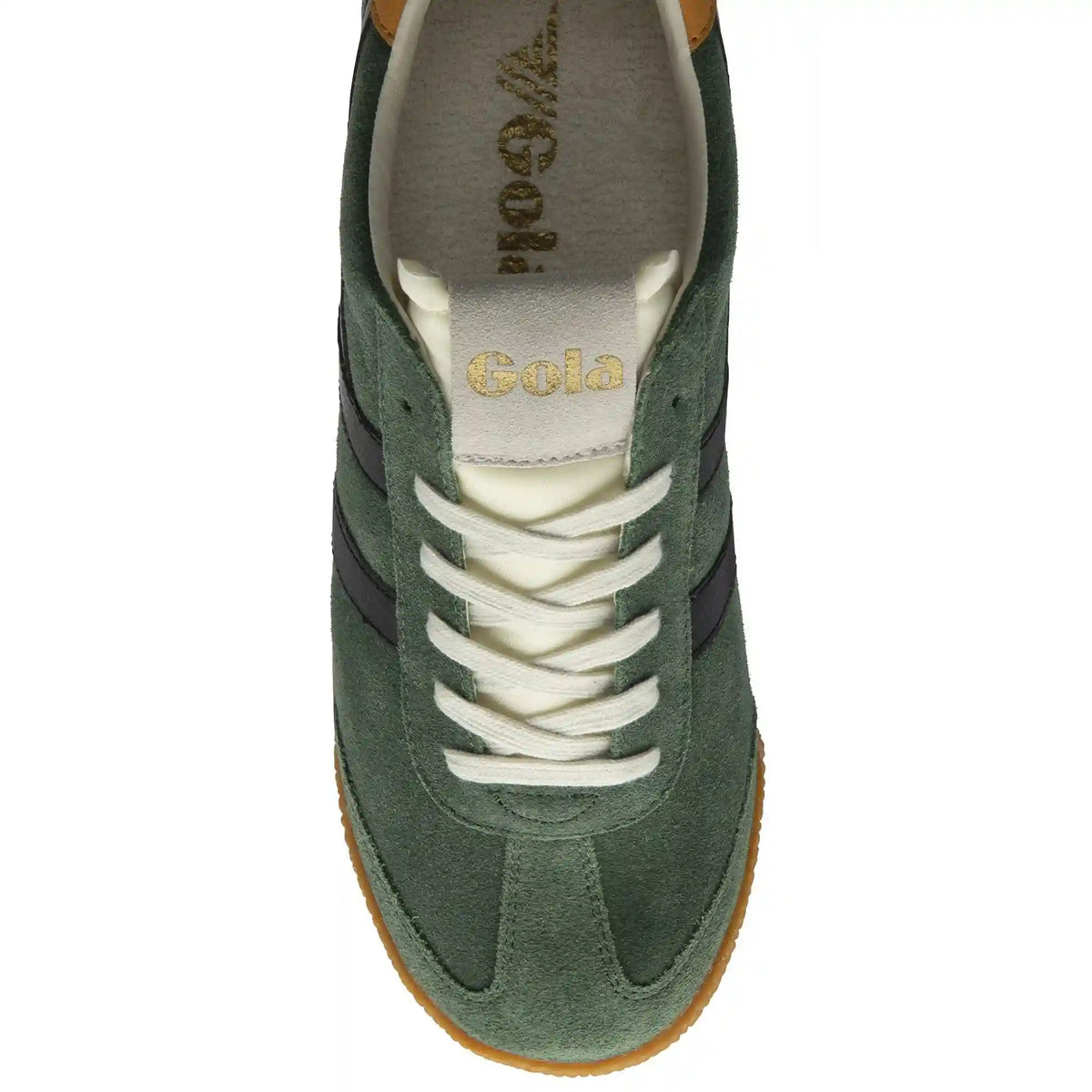 Gola Classics Men's Elan Sneakers - Evergreen/Black/Dark Sun