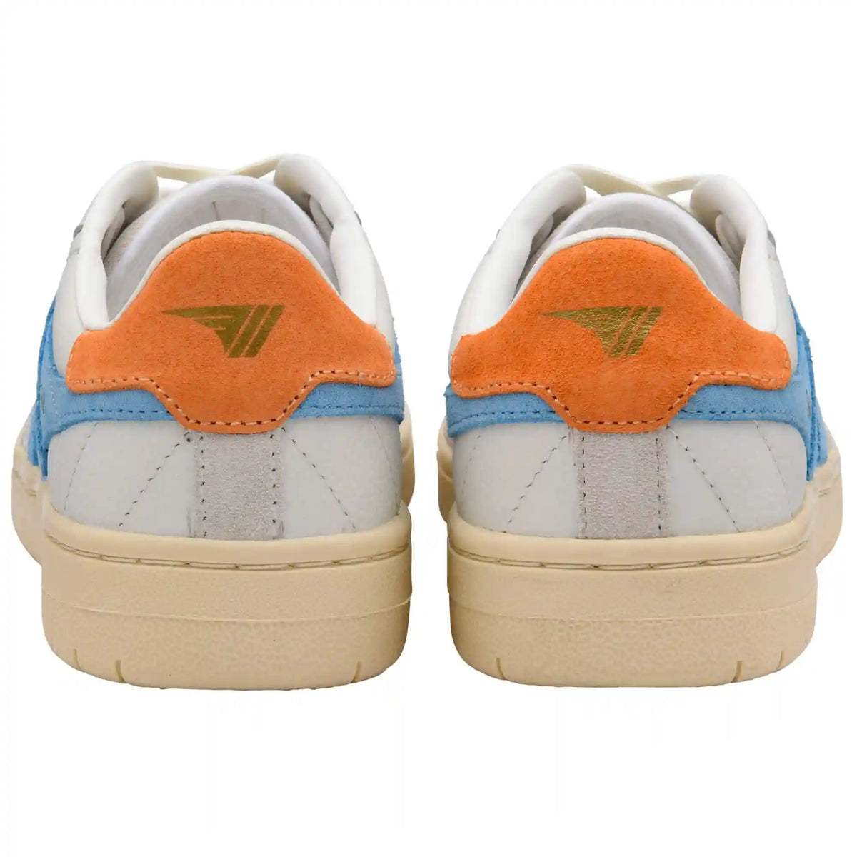 Gola Classics Women's Falcon Sneakers - White/Lake/Apricot