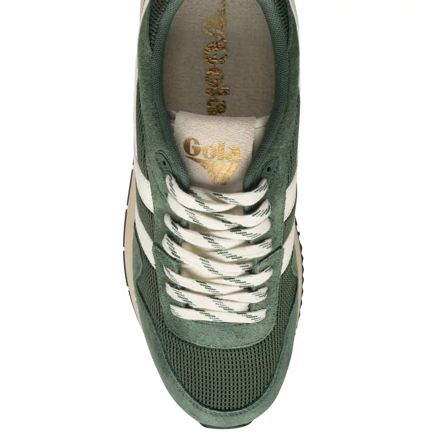 Gola Classics Men's Delta Sneakers - Evergreen/Off White
