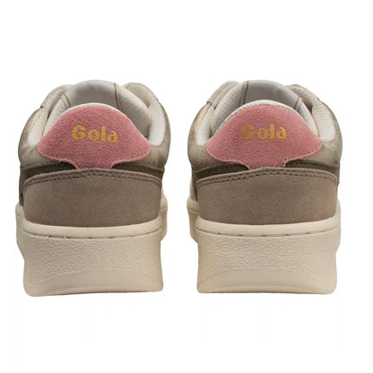 Gola Classics Women's Superslam Blaze Sneakers - Gold/Khaki/Coral Pink