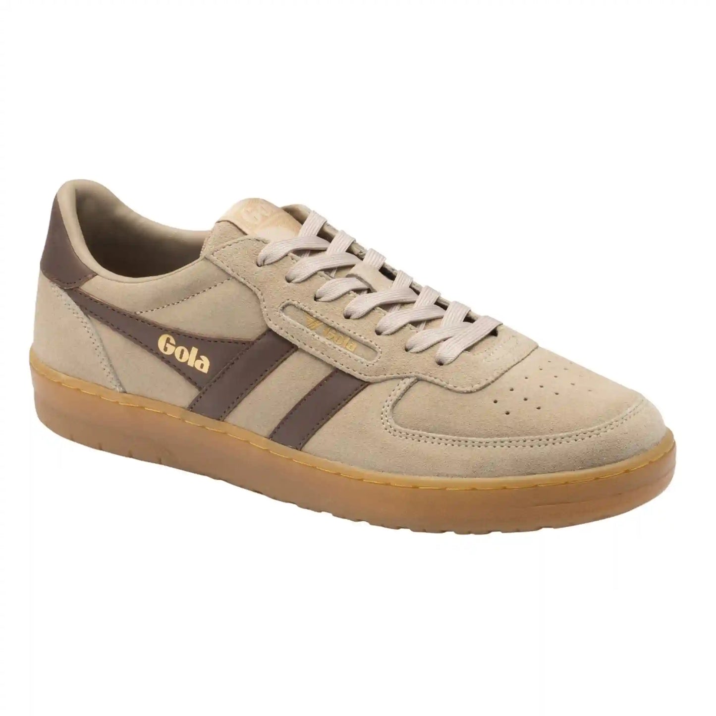 Gola Classics Men's Hawk Suede '86 Sneakers - Bone/Root/Gum