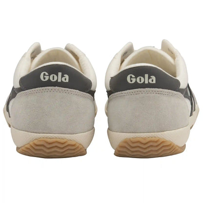 Gola Classics Men's Badminton Plimsoll Sneakers - Off White/Shadow