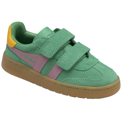 Gola Classics Kids' Viper Strap Sneakers - Jade/Candy/Sun/Gum