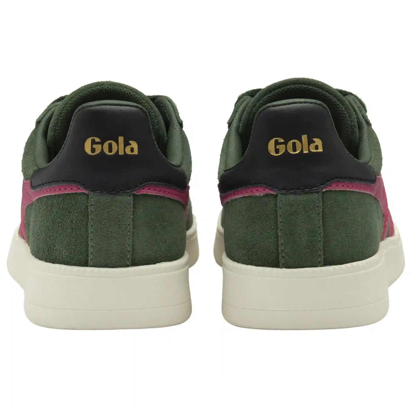 Gola Classics Women's Aztec Sneakers - Evergreen/Hot Fuchsia/Black