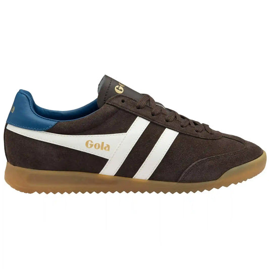 Gola Classics Men's Torpedo Sneakers - Mocha/Off White/Marine Blue