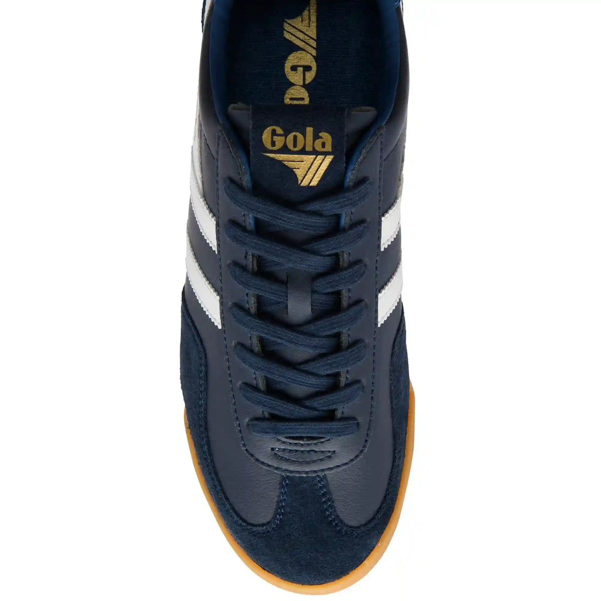 Gola Classics Men's Europa Leather Sneakers - Navy/White/Marine Blue