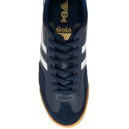 Gola Classics Men's Europa Leather Sneakers - Navy/White/Marine Blue