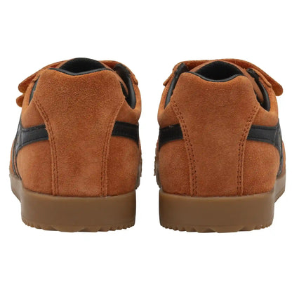 Gola Classics Kids' Harrier Strap Sneakers - Moody Orange/Black/Grey