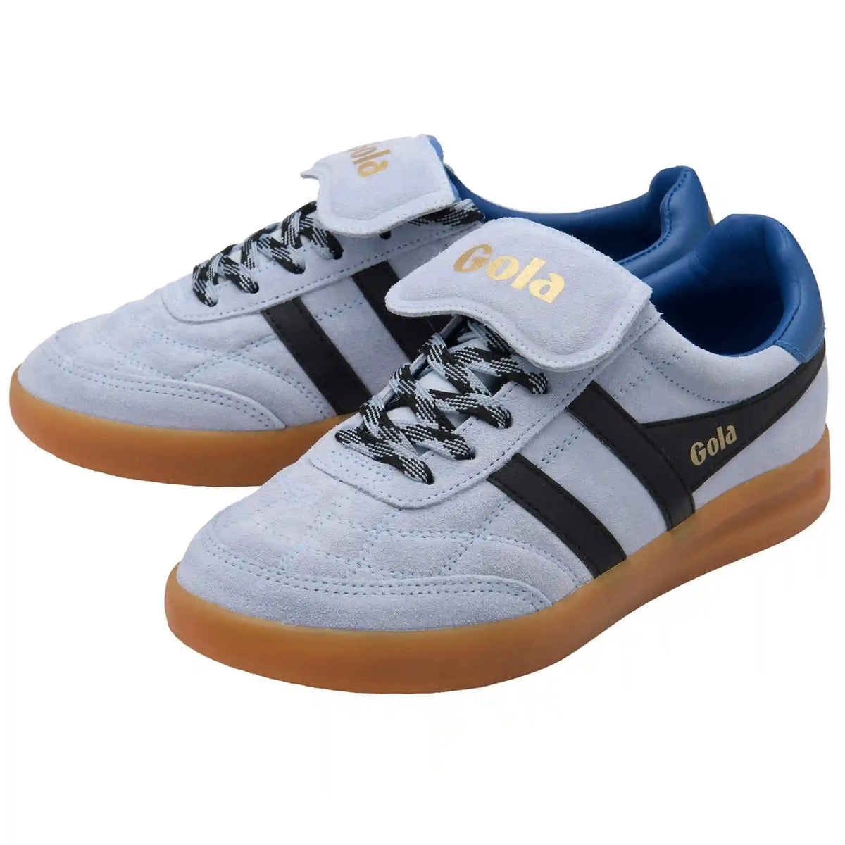 Gola Classics Women's Stadia '86 Sneakers - Air/Black/Sapphire/Gum