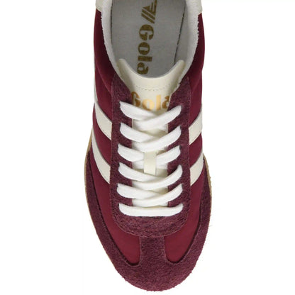 Gola Classics Women's Sprinter Sneakers - Windsor Wine/Off White
