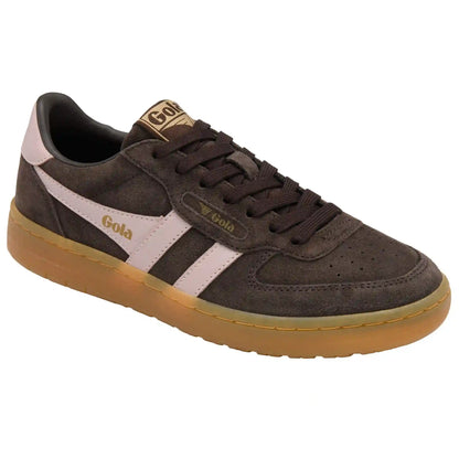 Gola Classics Women's Hawk Suede '86 Sneakers - Mocha/Chalk Pink/Gum