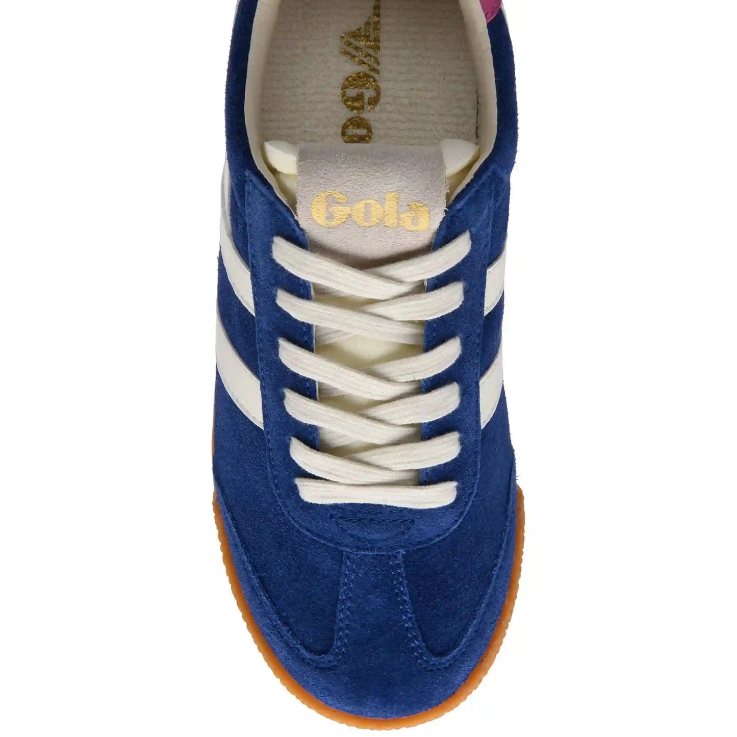 Gola Classics Women's Elan Sneakers - Deep Blue/Off White/Shocking Pink