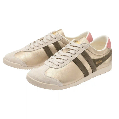 Gola Classics Women's Bullet Blaze Sneakers - Gold/Khaki/Coral Pink