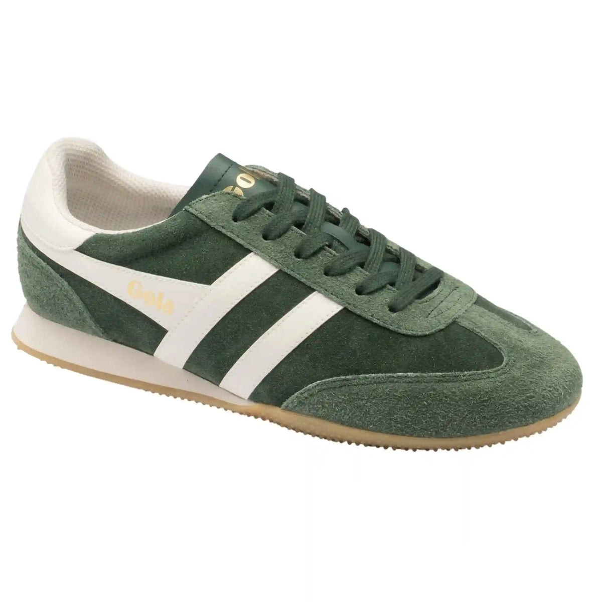 Gola Classics Men's Sprinter Suede Sneakers - Evergreen/Off White