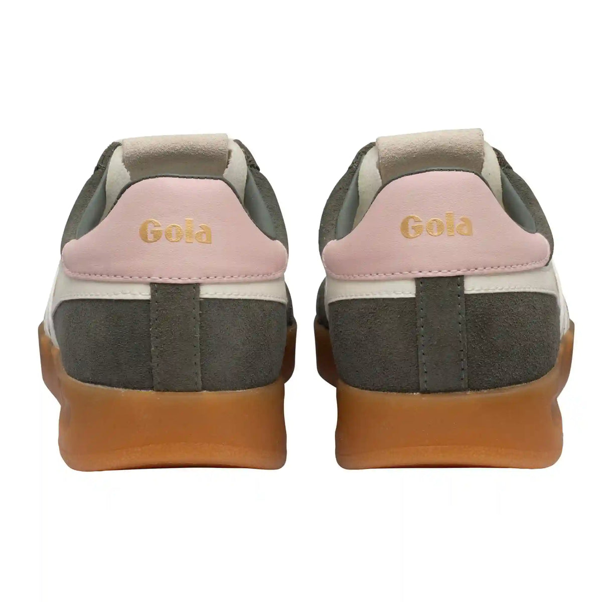 Gola Classics Women's Cyclone Sneakers - Conifer/Off White/Chalk Pink/Gum