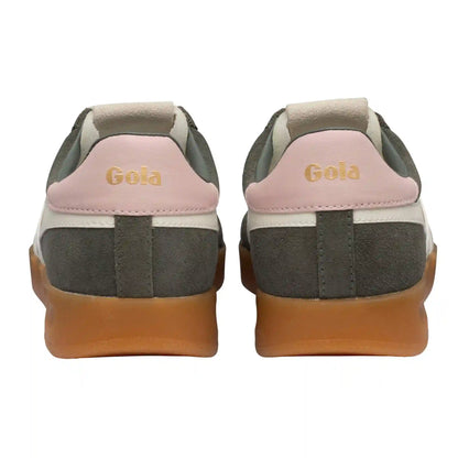 Gola Classics Women's Cyclone Sneakers - Conifer/Off White/Chalk Pink/Gum