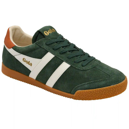 Gola Classics Men's Elan Sneakers - Evergreen/Off White/Moody Orange