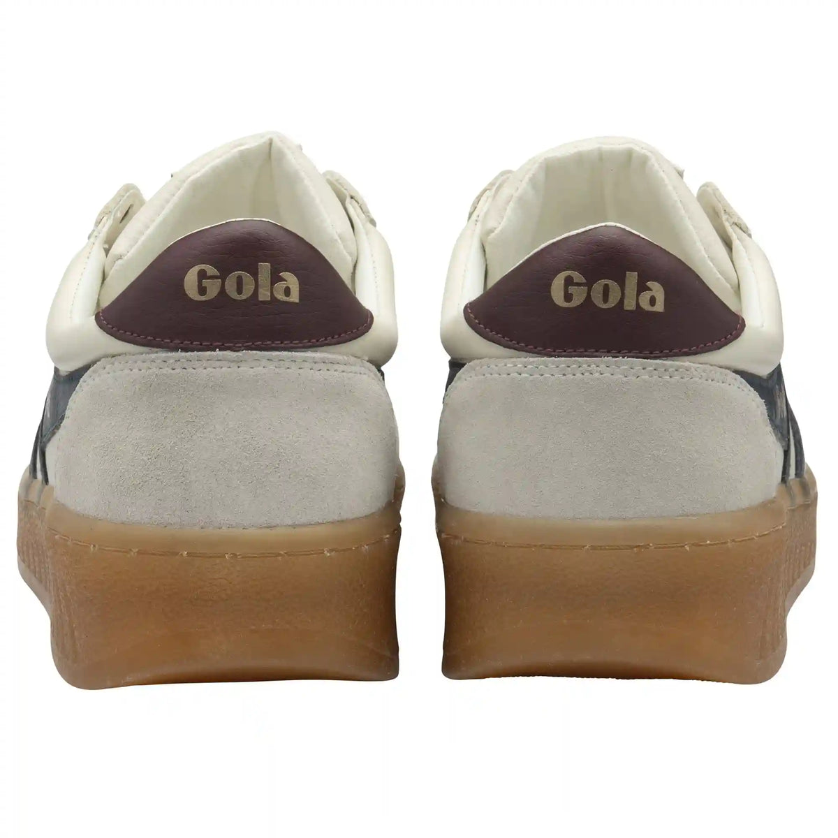 Gola Classics Men's Grandslam Elite Sneakers - Off White/Navy/Burgundy/Gum