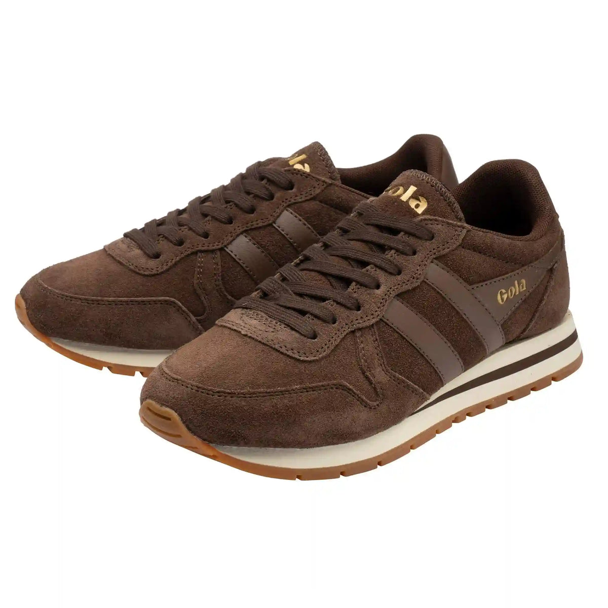 Gola Classics Women's Daytona Suede Sneakers - Dark Brown