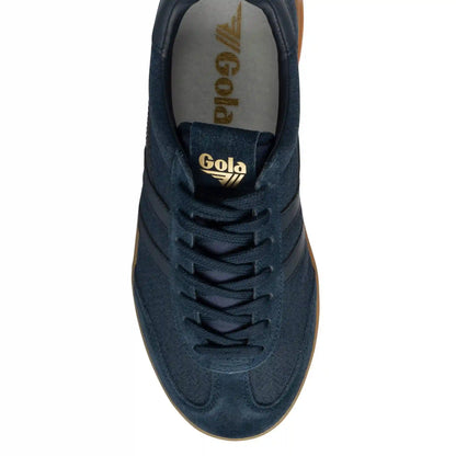 Gola Classics Men's Cyclone Marque Sneakers - Navy/Gum