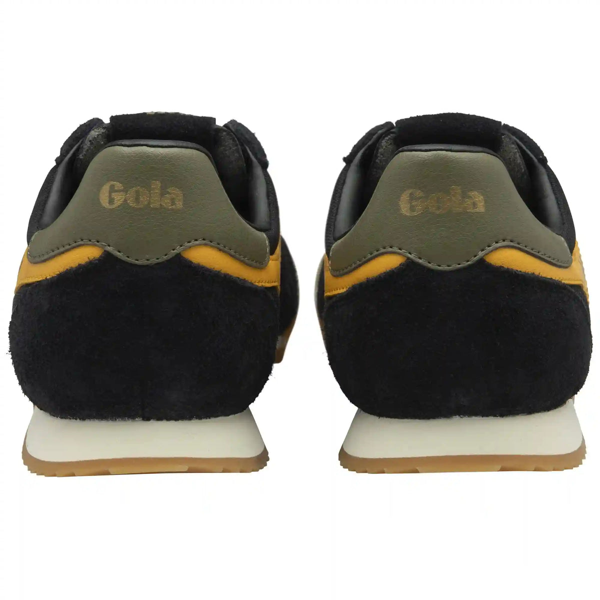 Gola Classics Men's Europa Sneakers - Black/Sun/Khaki
