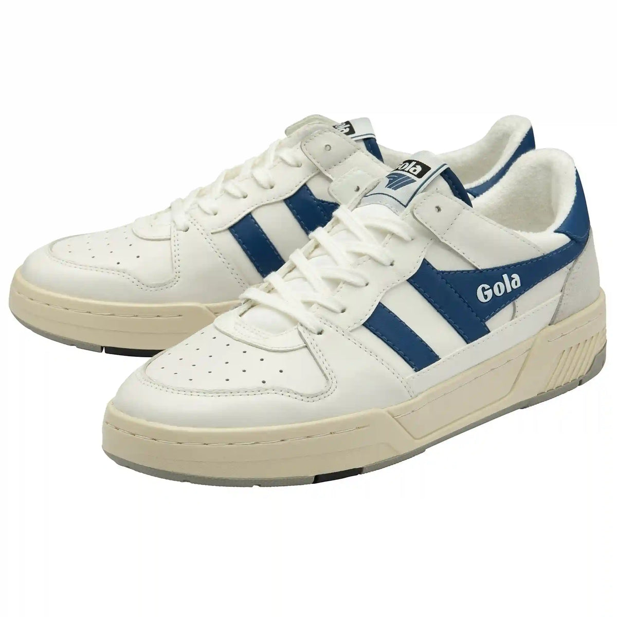 Gola Classics Men's Allcourt Sneakers - White/Marine Blue