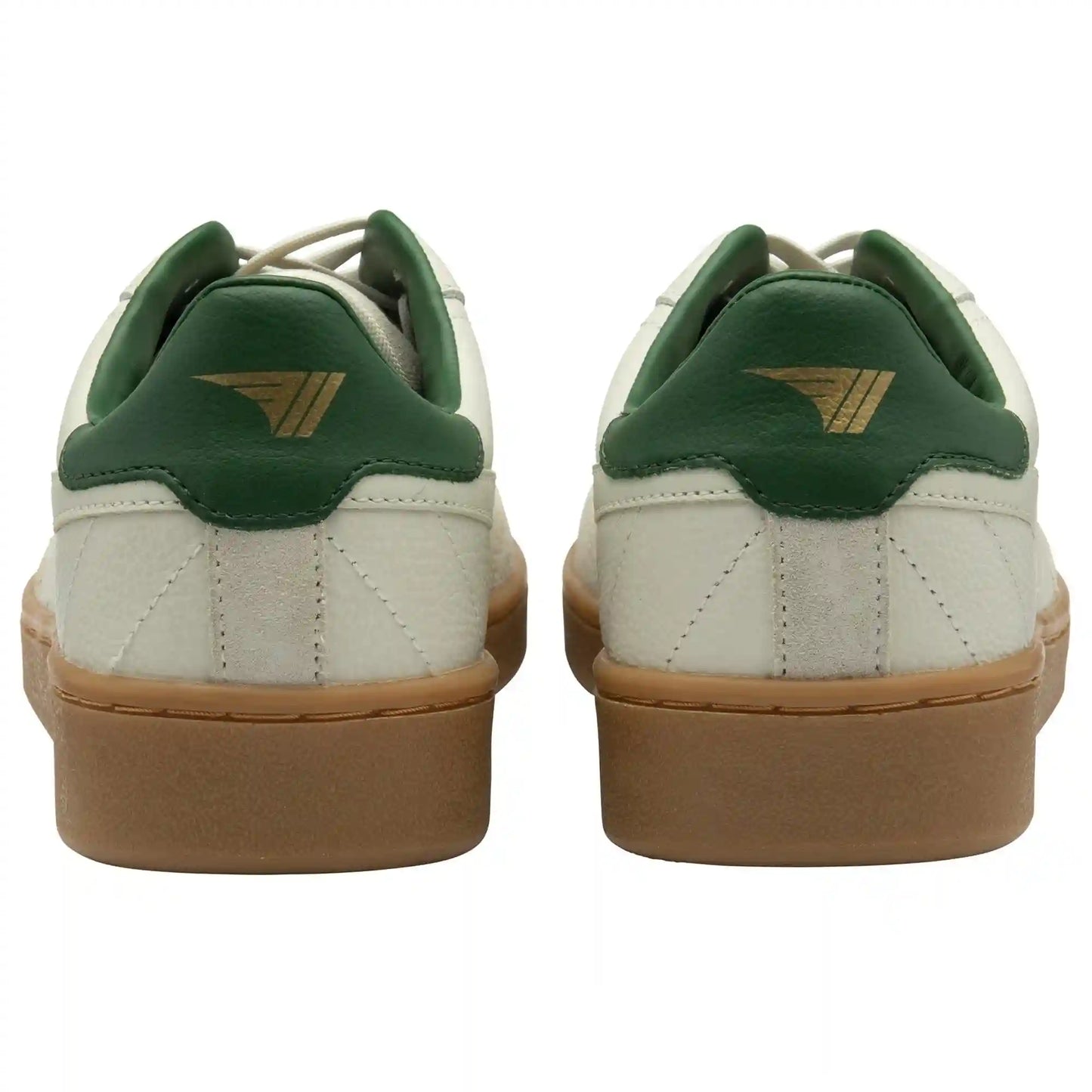 Gola Classics Men's Contact Leather Sneakers - Off White/Green/Gum