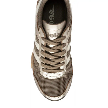 Gola Classics Women's Cascade Glimmer Sneakers - Rhino/Gold/Gum