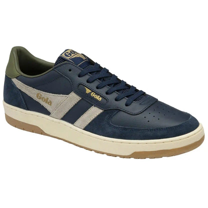 Gola Classics Men's Hawk Sneakers - Navy/Feather Grey/Khaki