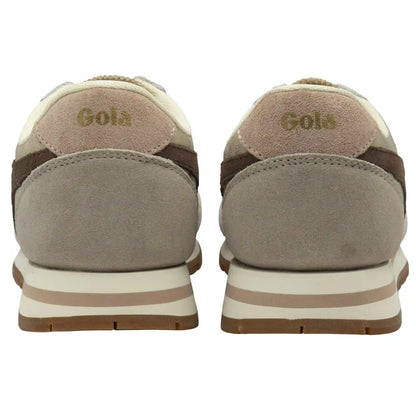 Gola Classics Women's Daytona Blaze Sneakers - Gold/Dark Brown/Cameo