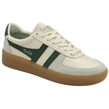 Gola Classics Men's Grandslam Elite Sneakers - Off White/Evergreen/Gum
