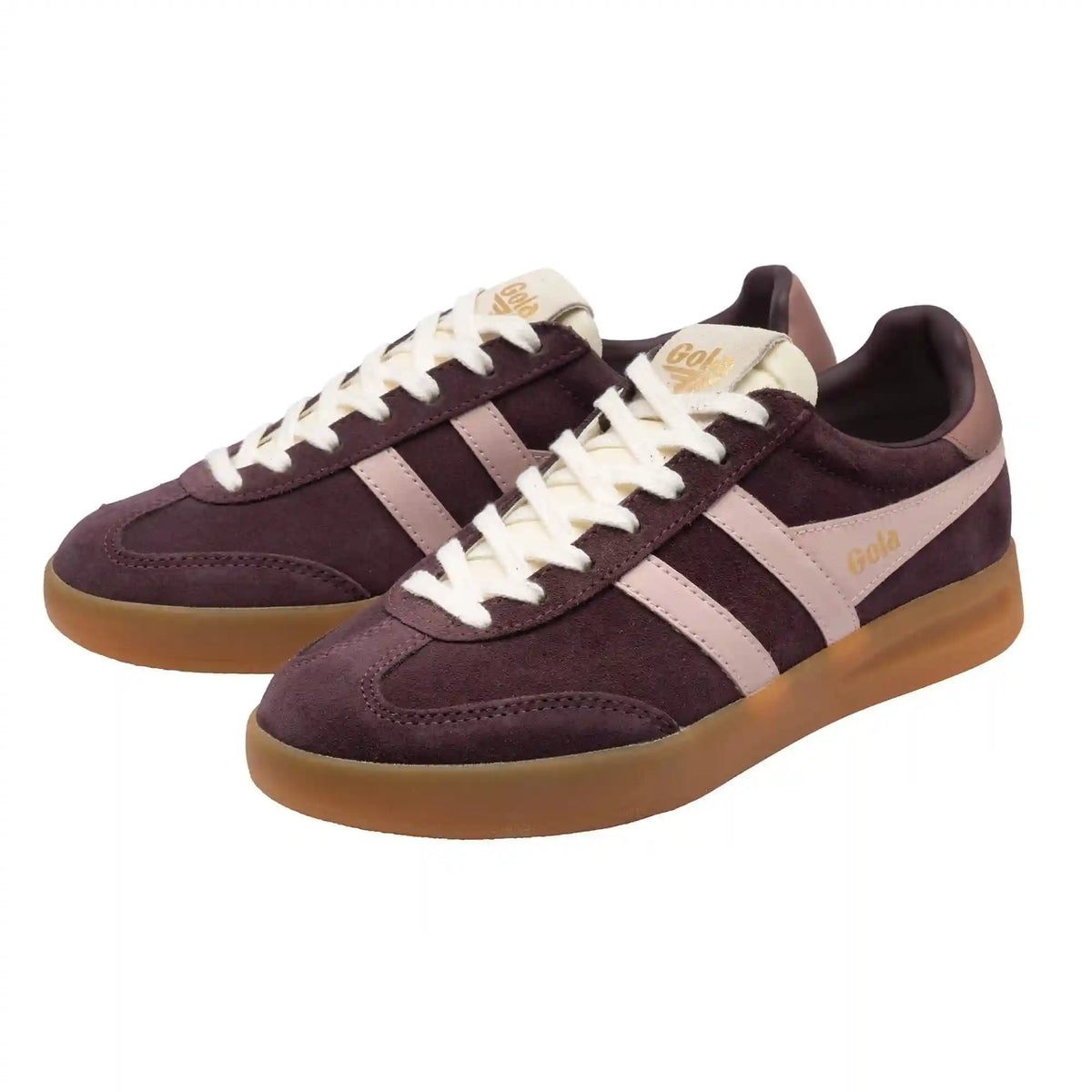 Gola Classics Women's Cyclone Sneakers - Cocoa/Chalk Pink/Brownrose/Gum