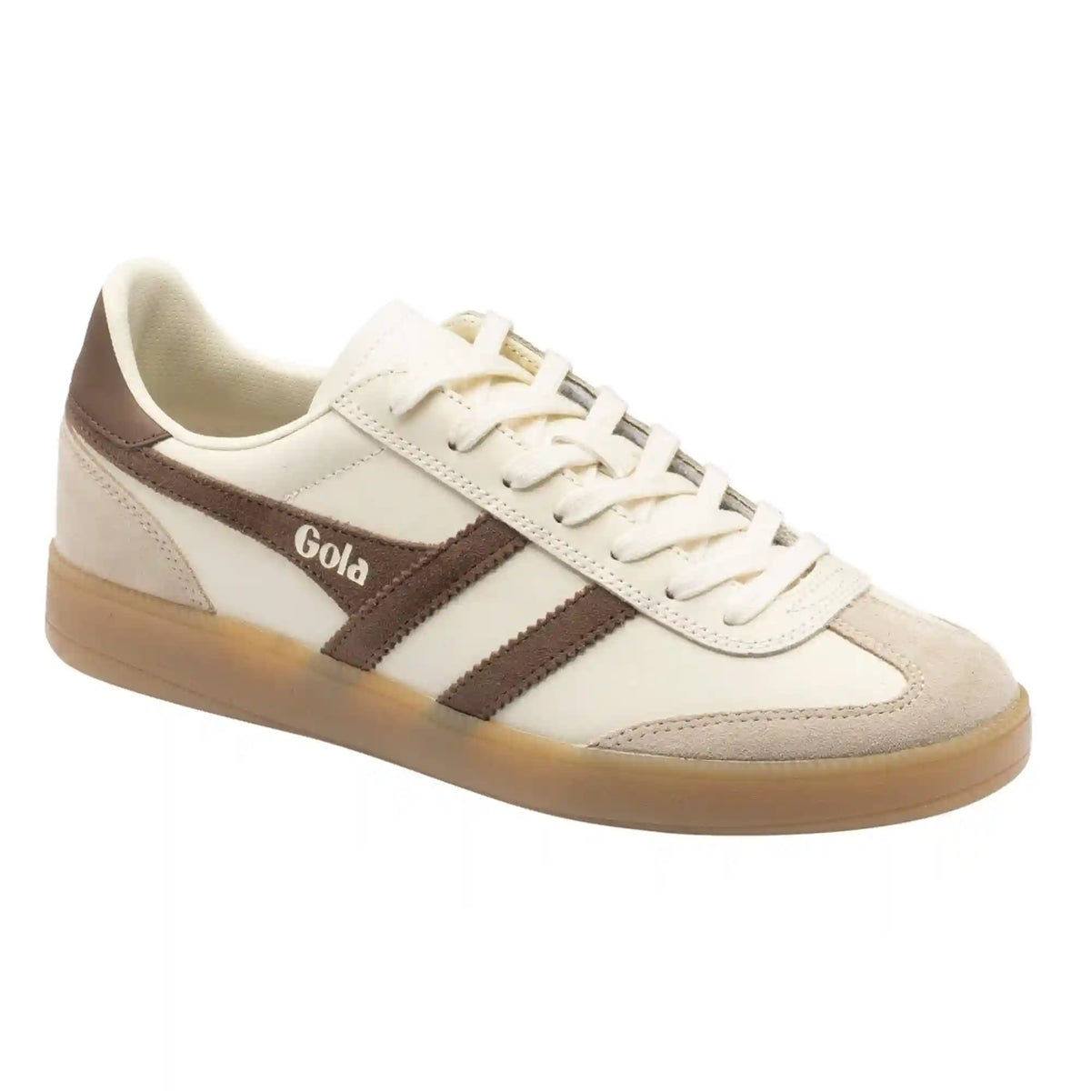 Gola Classics Men's Viper Leather Sneakers - Off White/Bone/Otter/Gum