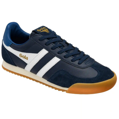 Gola Classics Men's Europa Leather Sneakers - Navy/White/Marine Blue