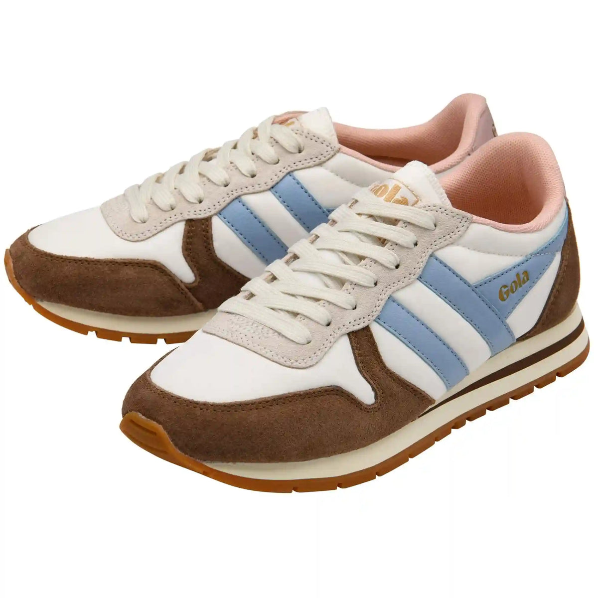 Gola Classics Women's Daytona Chute Sneakers - Off White/Otter/Air