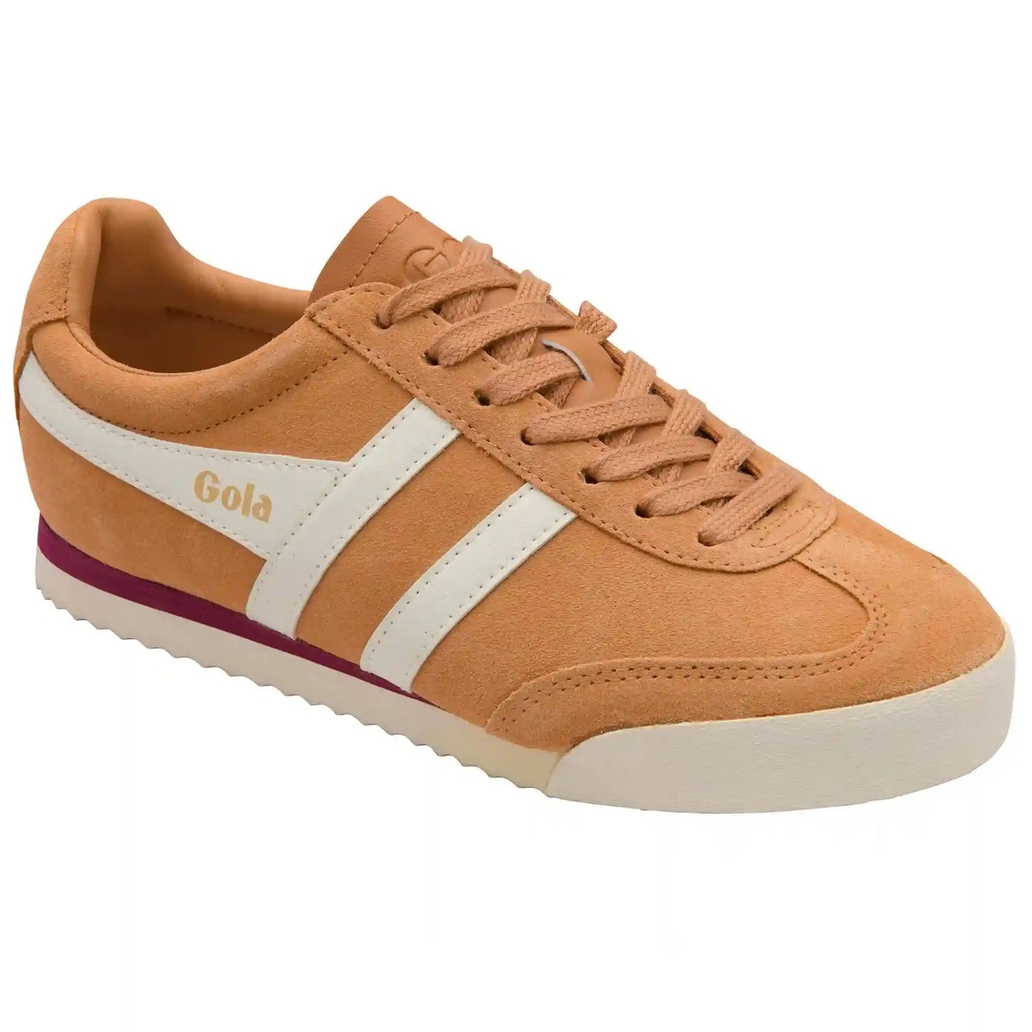 Gola Classics Women's Apollo Sneakers - Salmon/Off White/Cerise